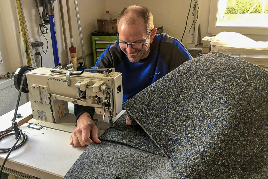 Herstellung Brennholztasche