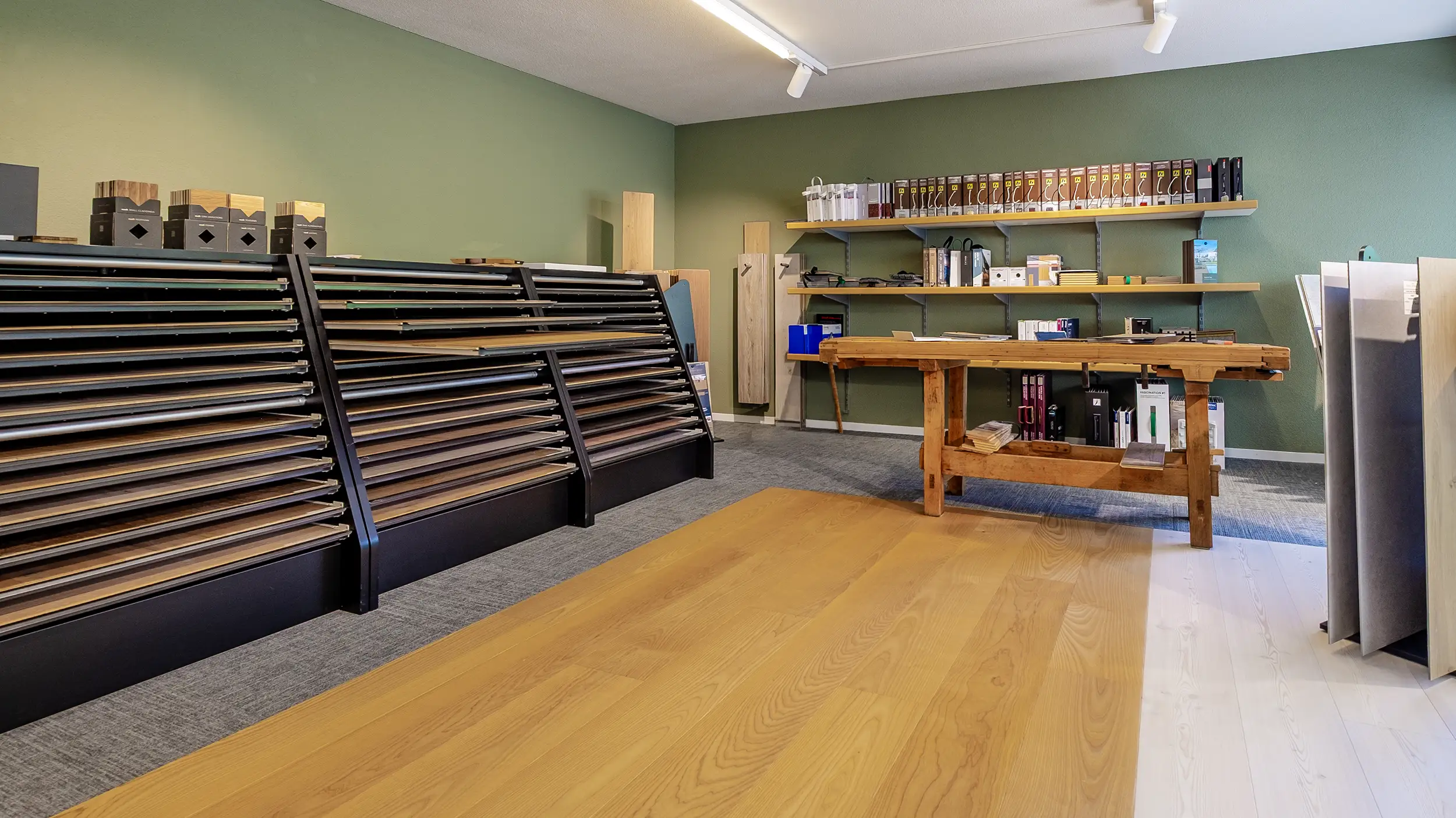 Parkettausstellung Rickenbach